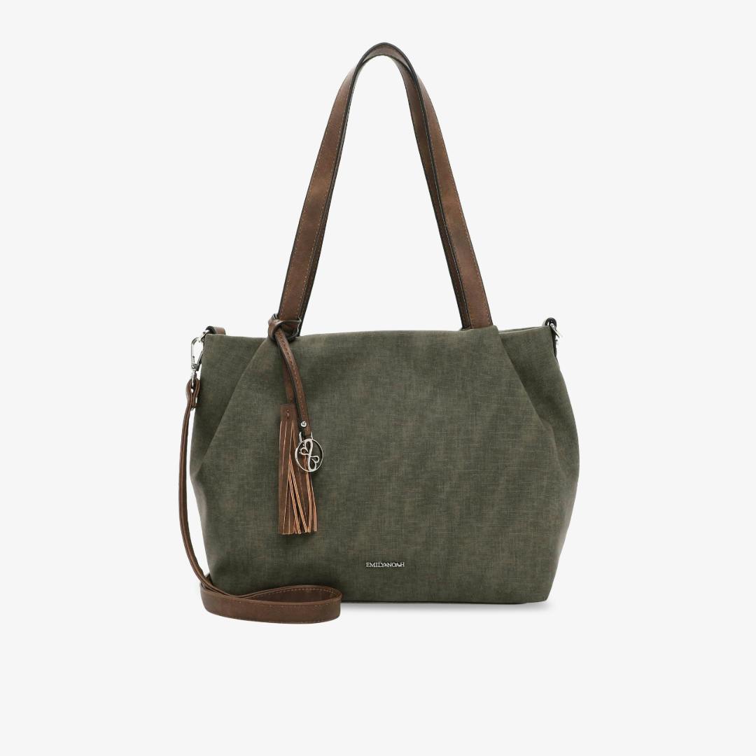 Schuhpark Tasche von Emily Noah in Khaki