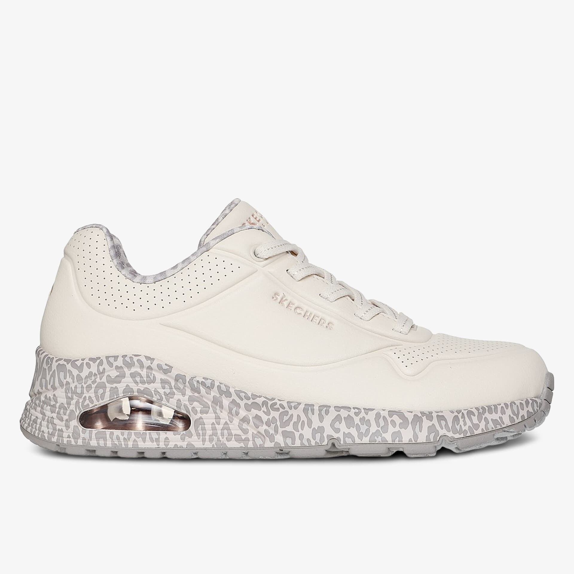 Stylische Turnschuhe mit gepolstertem Kragen und Luftkissenabsatz für optimalen Komfort.